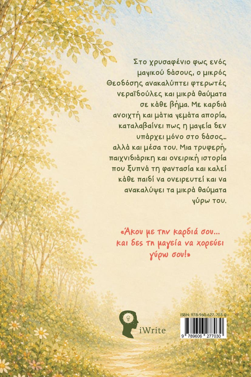 paidiko-vivlio-o-theodosis-kai-to-psithyrodasos-ton-neraidon-ekdoseis-iwrite-2 παιδικό βιβλίο, ο θεοδόσης και το ψιθυροδάσος των νεράιδων, εκδόσεις iwrite