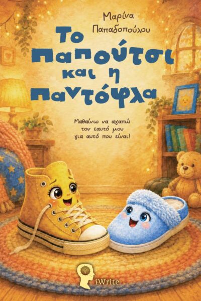 παιδικό βιβλίο, το παπούτσι και η παντόφλα, εκδόσεις iwrite